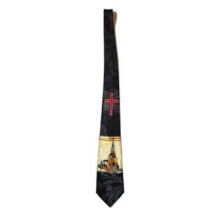 Steven Harris Religious Church Cross Tie – Polyester